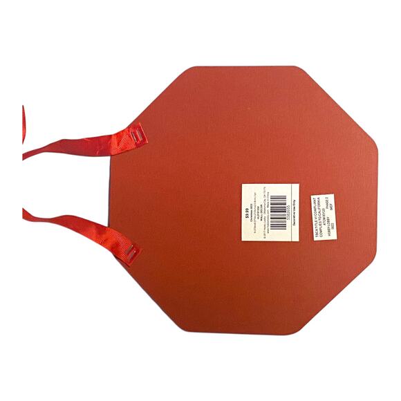 Santa Stop Here Christmas Sign | Holiday Door Decor | Kids Christmas Wall Sign - Picture 4 of 5